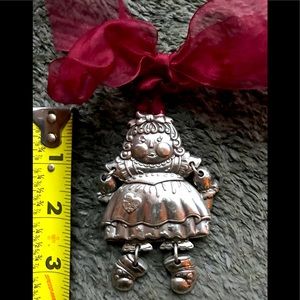 Brighton “Raggedy Ann” Christmas Ornament 2000